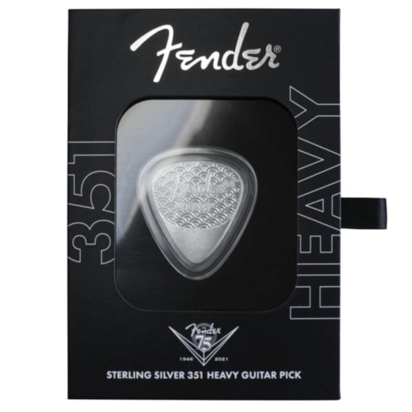 10 Gram .925 Sterling Fender 351 Heavy Guitar Pick