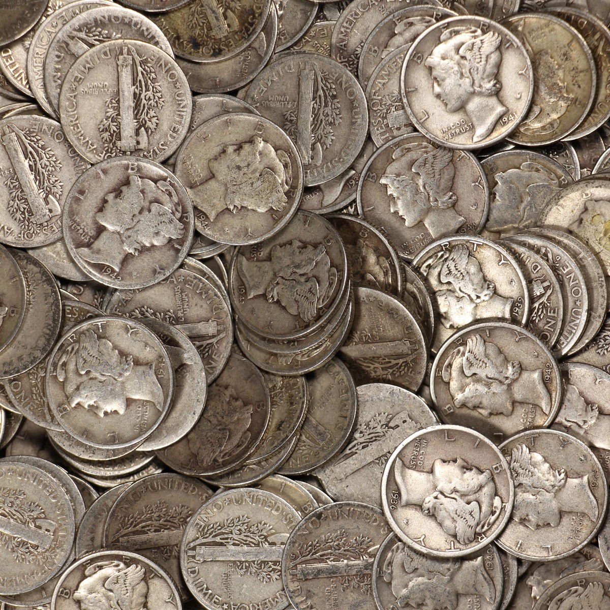 U.S. 90% Mercury Dimes