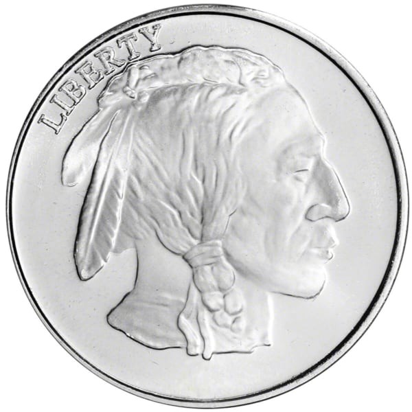 1 Ounce Silver Buffalo Round (Various Mints)
