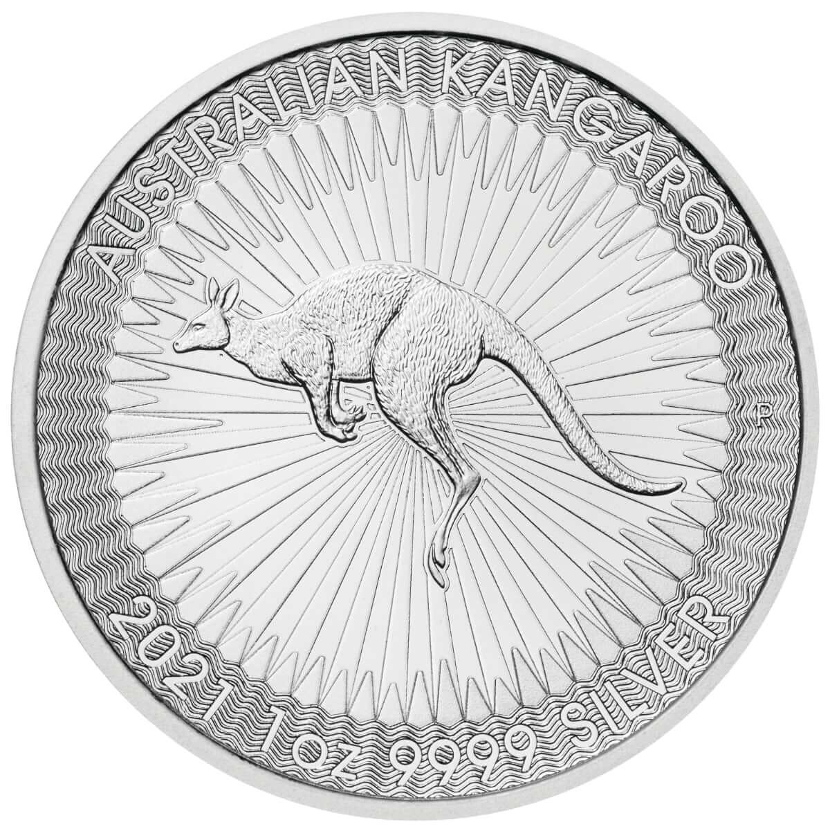 1 Ounce Silver Australian Kangaroo 2021