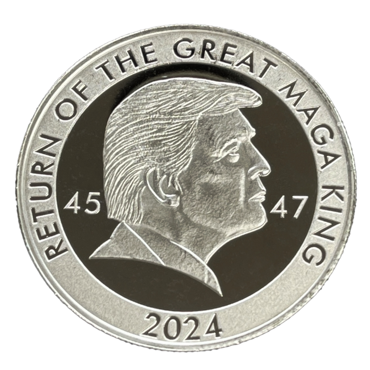 1 Ounce Silver Trump ULTRA MAGA Round 2024