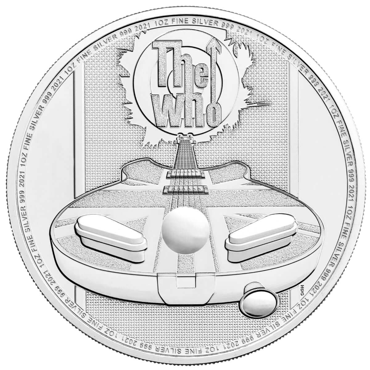 1 Ounce Silver Music Legends The Who