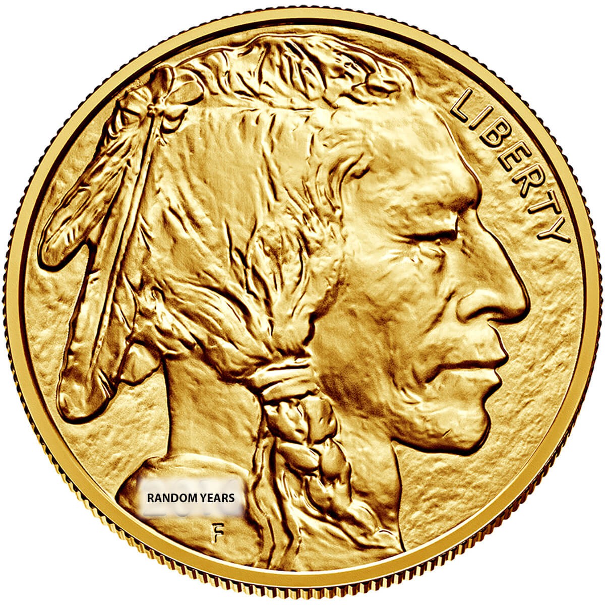 1 Ounce Gold American Buffalo (Random Year)