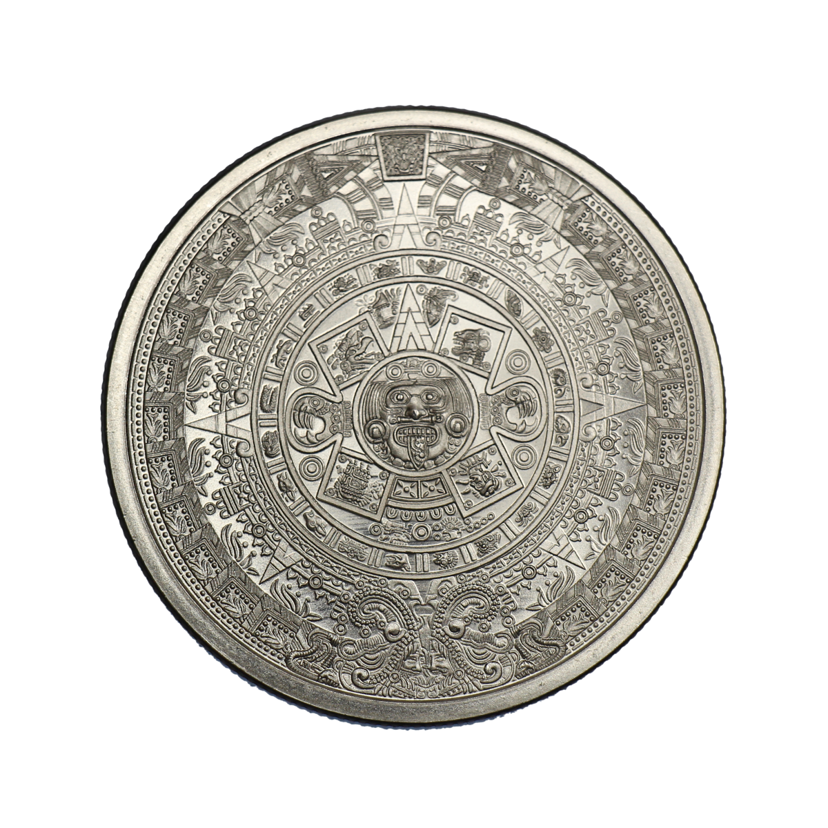 1 Ounce Silver Aztec Round