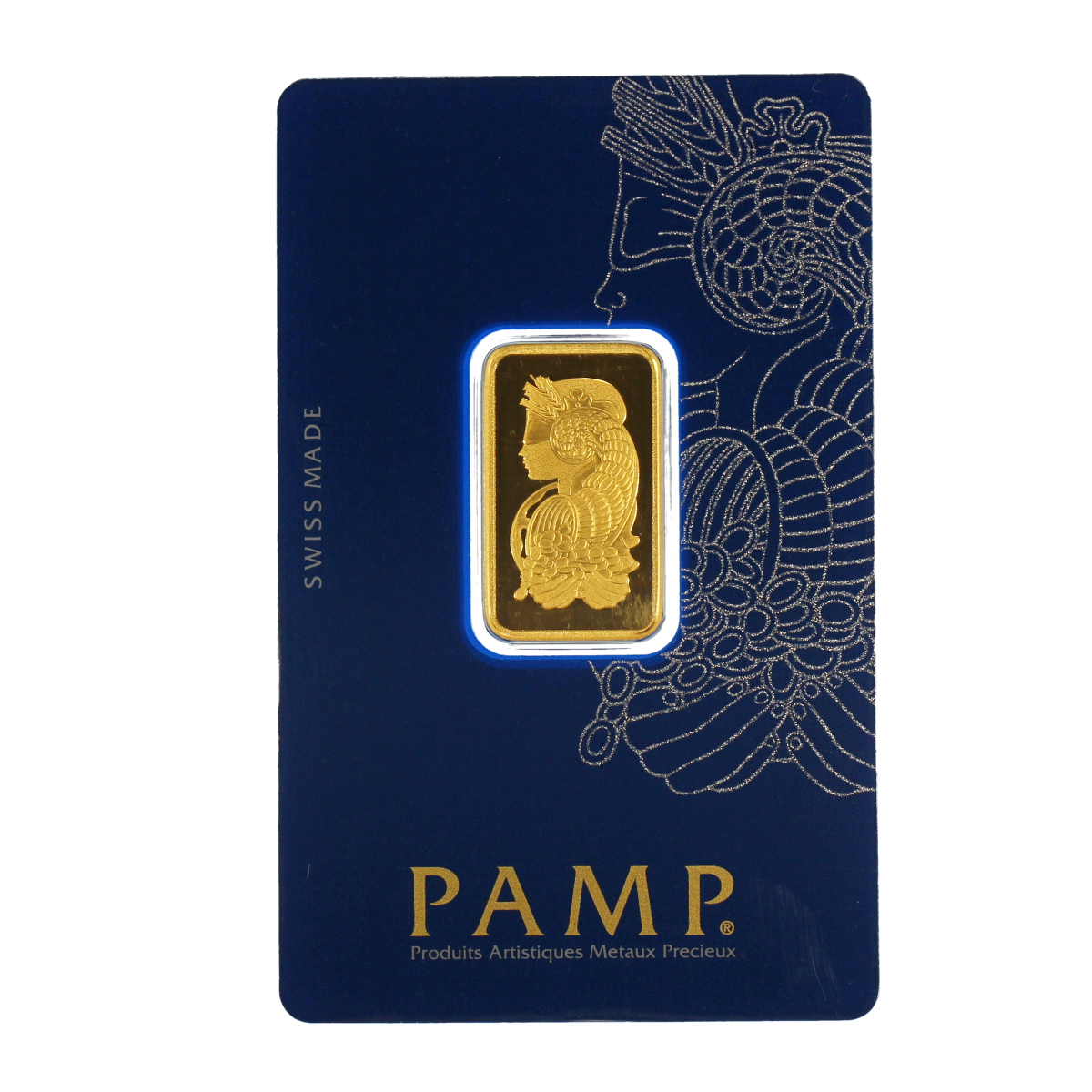 10 Gram Pamp Suisse Fortuna Veriscan Gold Bar (New with Assay)