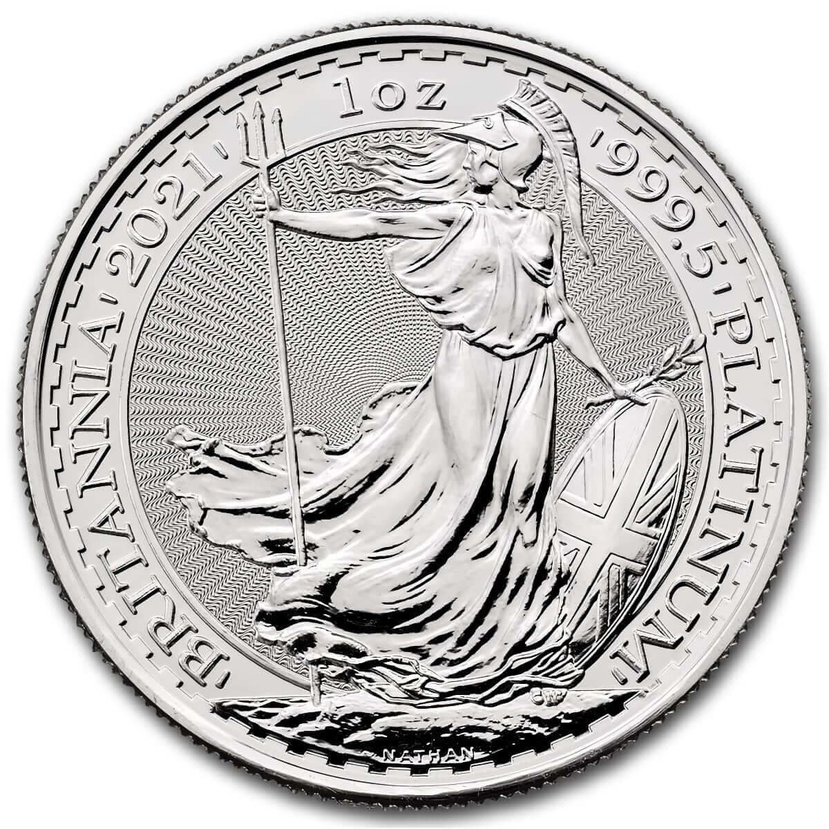 1 Ounce Platinum Britannia 2021