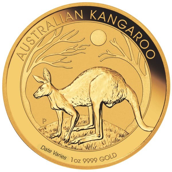 1 Ounce Gold Australian Kangaroo (Random Year)