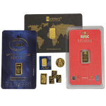 1 Gram Gold Bar (Varied Condition and Mint)