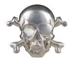 5 Ounce Silver Coin Treasure Island Skull Barbados $5 2022