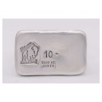 10 Ounce Bison Silver Bar