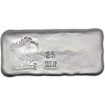 25 Ounce Bison Silver Bar