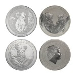 1 Kilo Silver Australian Koala Random Year
