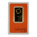 1 Ounce Gold Valcambi Bar w/ Assay 