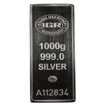 Istanbul Gold Refinery (IGR) Kilo Silver Bar
