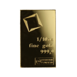 1/10 Ounce Gold Valcambi Suisse Bar