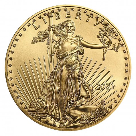 1/2 Ounce Gold American Eagle 2021