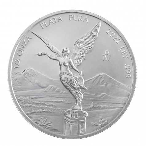 1/2 Ounce Mexican Silver Libertad 2022