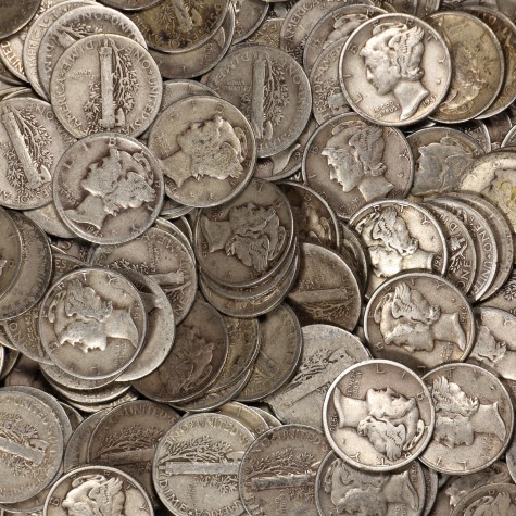 U.S. 90% Mercury Dimes