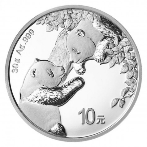 Chinese Silver Panda Brilliant Uncirculated 30 GRAM 2023