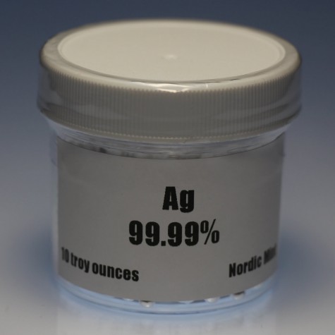10 Ounce .9999 Fine Silver Shot