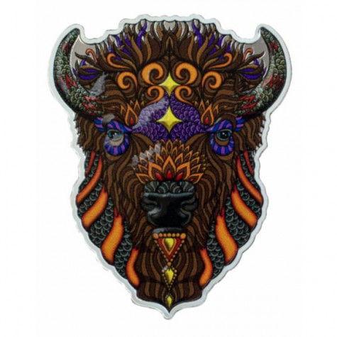 1 Ounce Silver Bison Spirit Animal Coin