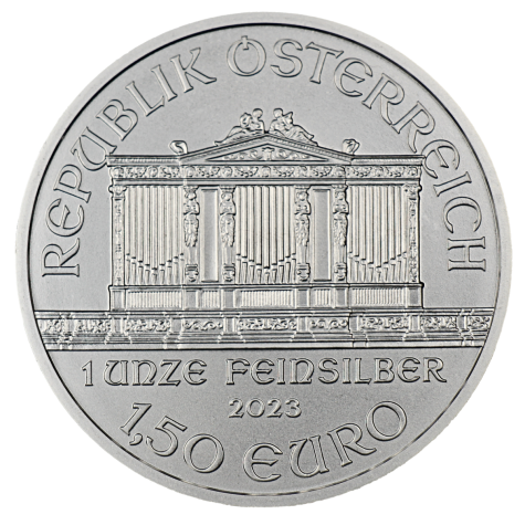 1 Ounce Silver Austrian Philharmonic 2023