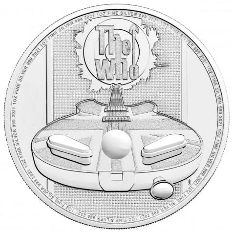 1 Ounce Silver Music Legends The Who