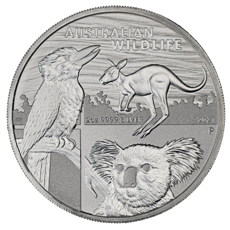 2 Ounce Silver Australian Wildlife 2021