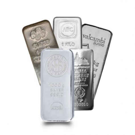 Kilo Silver Bar (Random)