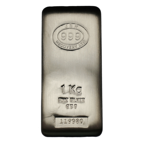 1 Kilo JBR Silver Bar