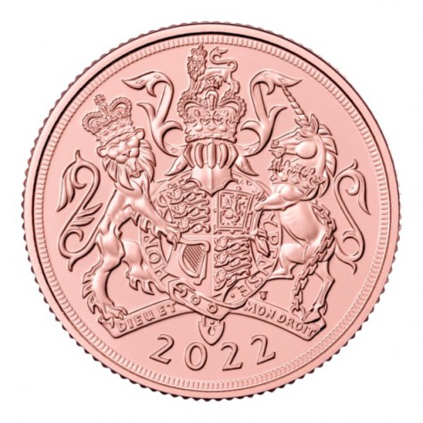 2022 Great Britain Gold Sovereign (BU)
