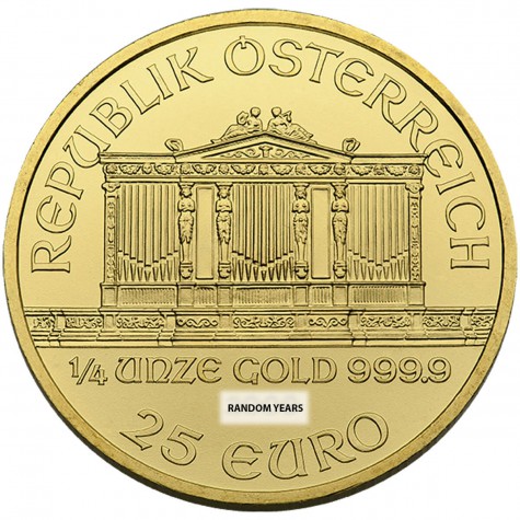 1/4 Ounce Gold Austrian Philharmonic