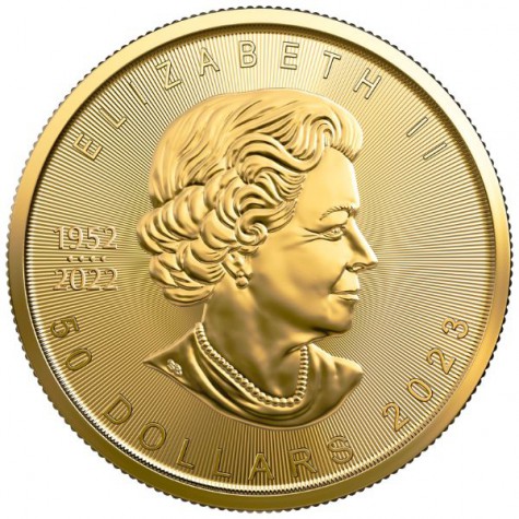 1 Ounce Gold Canadian Maple Leaf 2023