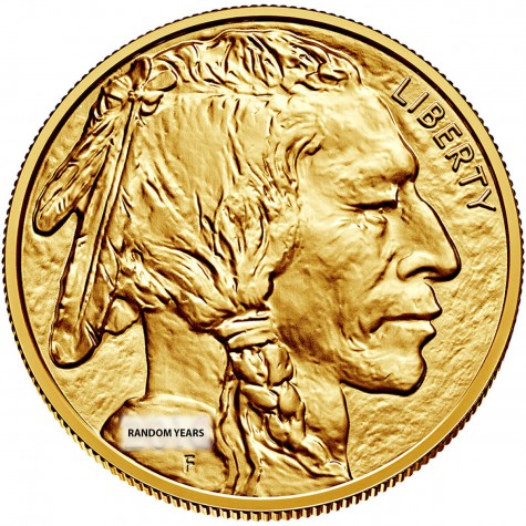 1 Ounce Gold American Buffalo (Random Year)