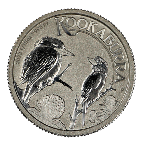 1/10 Ounce Platinum Australian Kookaburra 2023