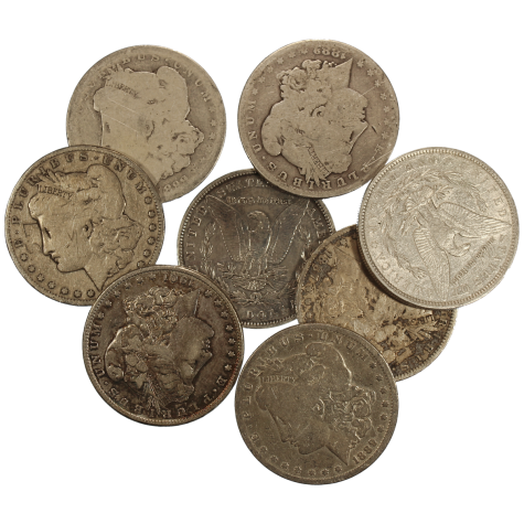 1878-1904 Morgan Silver Dollar Cull (Random Year)