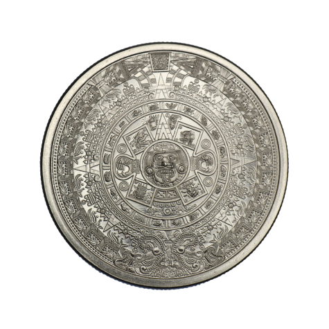 1 Ounce Silver Aztec Round