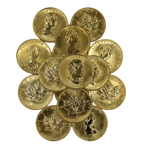 1/2 OUNCE GOLD MAPLE (Varied Condition)