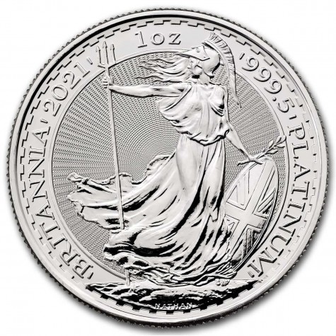 1 Ounce Platinum Britannia 2021