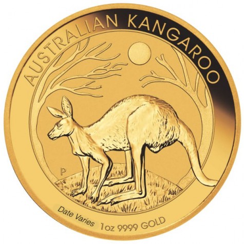 1 Ounce Gold Australian Kangaroo (Random Year)