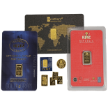 1 Gram Gold Bar (Varied Condition and Mint)