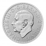 1 Ounce Silver Britannia 2023 King Charles III