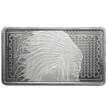 10 Ounce Silver Buffalo Bar Scottsdale Mint