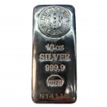 10 Ounce Silver Nadir Bar