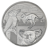 2 Ounce Silver Australian Wildlife 2021