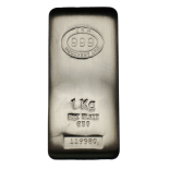 1 Kilo JBR Silver Bar