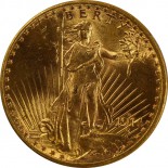 Pre-33 $20 Saint Gaudens Gold Double Eagle Coin (AU)