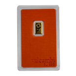 1 Gram Valcambi Gold Bar (New with Assay)