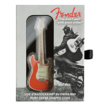 1 Ounce Silver Fender Stratocaster Guitar in Fiesta Red Solomon Islands $2 2022